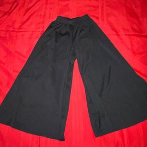 Black Palazzo Dance Pants